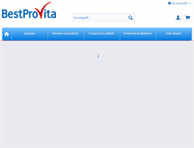 Tablet Screenshot of bestprovita.com